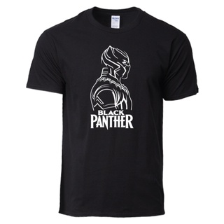 เสื้อยืด Black Panther ll by Godzilla Tee™ Marvel Superhero Avengers  Unisex T-shirt / Men T shirt