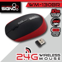 Signoเมาส์ Wireless Optical Mouse WM-130br #4