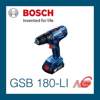 สว่านไขควงกระแทกไร้สาย BOSCH GSB 180-LI Professional 06019F83K0