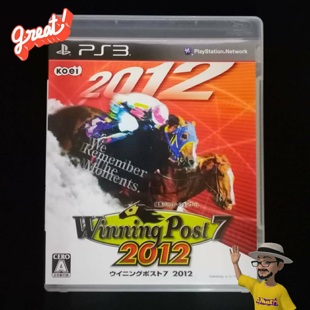 Winning Post 7 : 2012 แผ่นเกมส์แท้ PS3 มือสอง