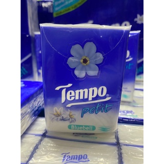 กระดาษทิชชู่ Tempo Petit Bluebell-New Strong yet Softer กระดาษทิชชู่กลิ่นบลูเบลล์หอมเย้ายวนแบบผู้ดีอังกฤษของแท้จากฮ่องกง