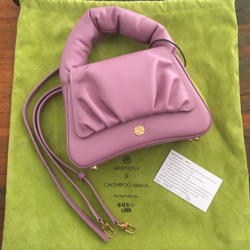 ( ขายแล้วค่ะ )Aristotle bag abbi19 สี lilac