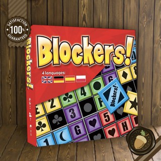 Blockers! The Card Game บอร์ดเกม 4 ภาษา (Boardgame บอร์ดเกม การ์ดเกม เกม)