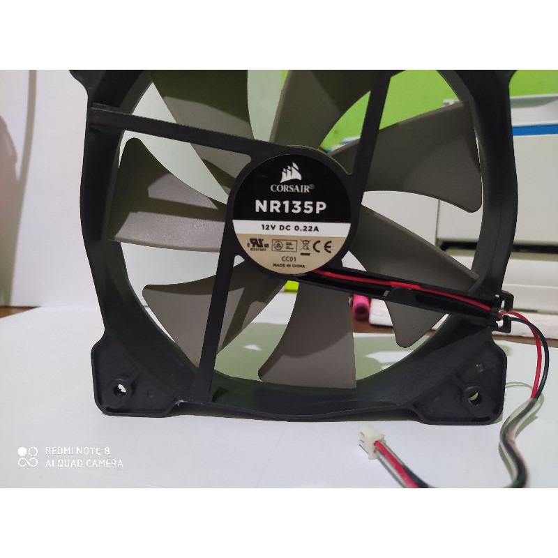 FAN CORSAIR NR135L 13.5cm _Dc.12V _0.22A_2Pin