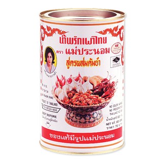 🔥The Best!! แม่ประนอม น้ำพริกเผาไทยต้มยำ 900 กรัม Pra Nom Chili Paste Tom Yum 900 g