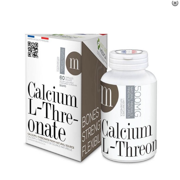 Nature Medica Natural Calcium L-Threonate 500MG (60 แคปซูล)