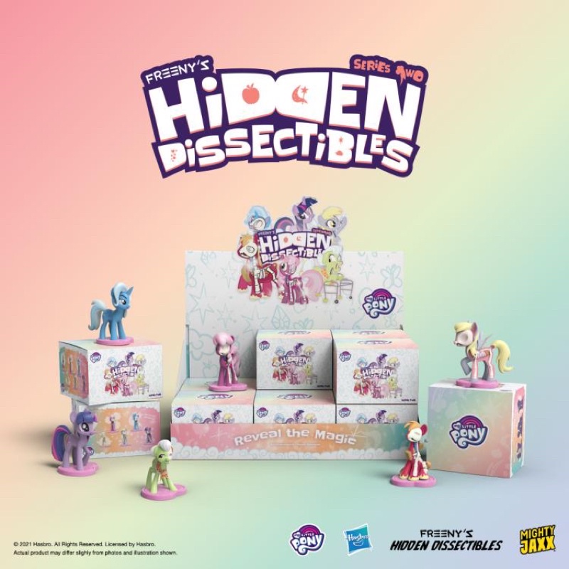 โมเดล FREENY'S HIDDEN DISSECTIBLES: MY LITTLE PONY (SERIES 2)
