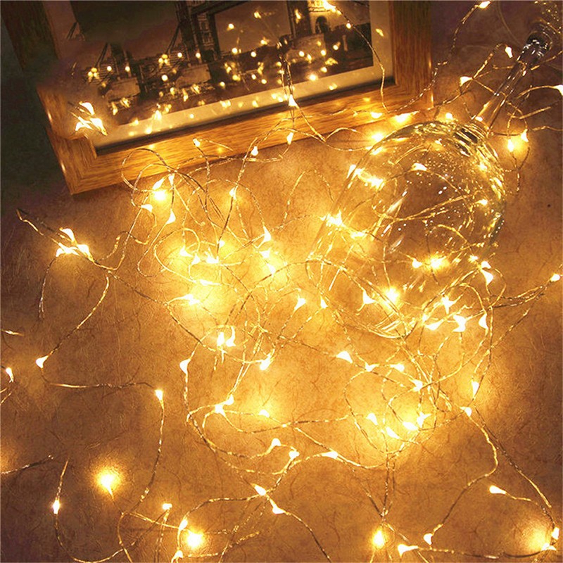 10 Led Battery Power Operated Copper Wire Mini Fairy Lights String Xmas Decor 10 Led Battery Power Operated Copper Wire Mini Fairy Lights String Xmas Decor