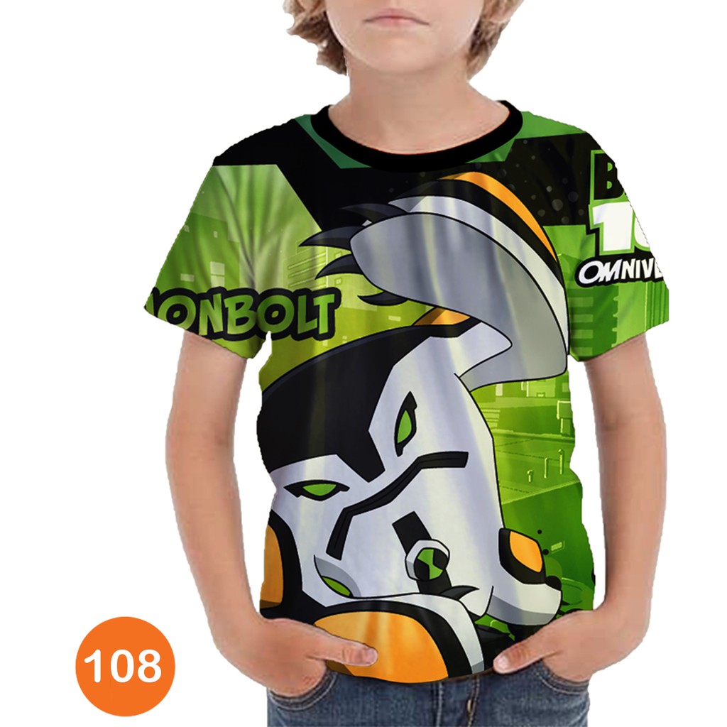 เสื้อยืดเด็กชาย Ben 10 Alien Force-108