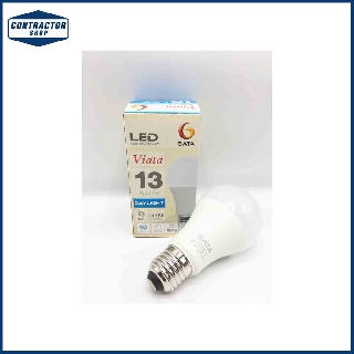 หลอดไฟ LED Bulb Gata กาต้า ขั้ว E 27 Daylight เดย์ไลท์ ขนาด 13W.