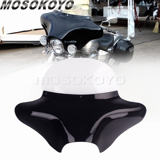 MD-Batwing Classic Fairing ด้านหน้าด้านนอก Fairing กระจกบังลมใสสำหรับ Harley Touring Road King Street Glide อัลตร้า Elec