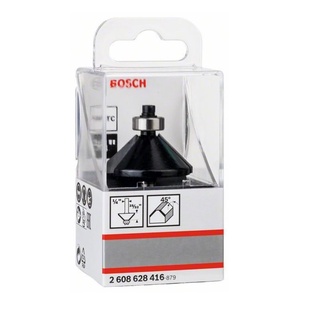 BOSCH ดอกทริมเมอร์ลบมุม7/16" แกน1/4 #2608628416