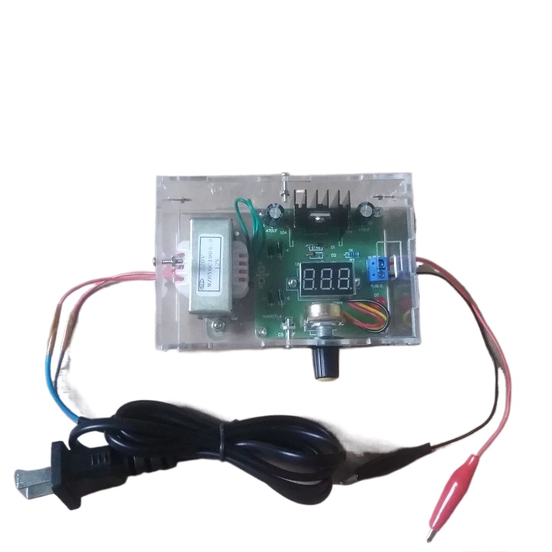lm317 แหล่งจ่ายไฟแบบปรับได้อะไหล่ชิ้นส่วนอิเล็กทรอนิกส์ชุดการผลิต DIY ชุดอิเล็กทรอนิกส์ DIY โฮมเมด f