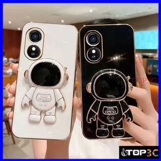 เคส OPPO A78 5G เคส OPPO A17 เคส OPPO Reno 8T 5g A17K A77S A57 2020 A15 A15S A9 2020 A5 2020 A54 เคสโทรศัพท์มือถือ ลายนักบินอวกาศ พร้อมขาตั้ง สําหรับ YHY