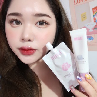 Mille ออร่าไพร์เมอร์ Brightening Aura Collagen 6g. แบบซอง