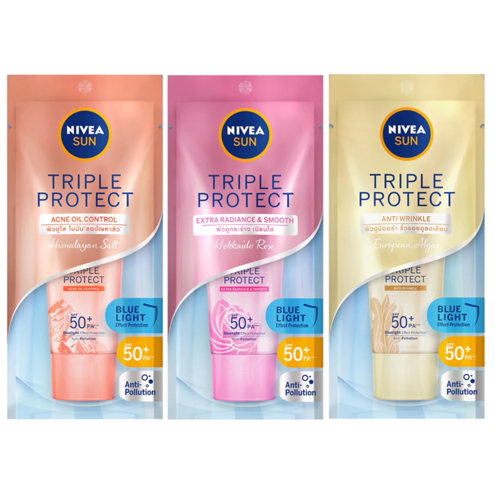 nivea triple protect