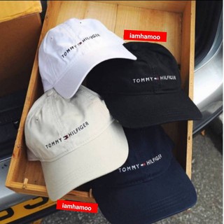 [เก็บ code ลดเพิ่มอีก 239]พร้อมส่งในไทย📦**ของเเท้**หมวก Tommy Hilfiger Cap รุ่นฮิต ทรงสวย