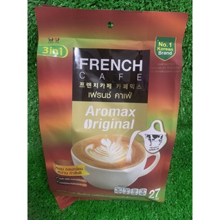 Aromax Original กาแฟ 3in1 French Cafe 27 ซอง จากเกาหลี (ซองสีแดง)