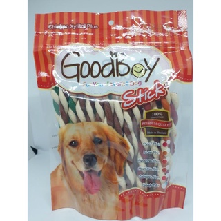 ขนมสุนัข ขนมหมา Good boy สายรุ้งขนาด250กรัม