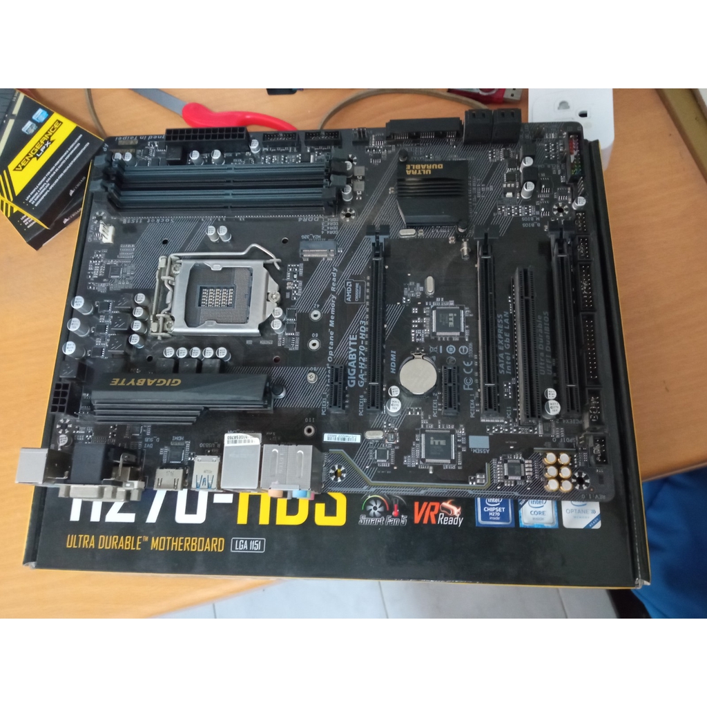 Gigabyte Mainboard ร น Ga H270 Hd3 Socket 1151 Shopee Thailand