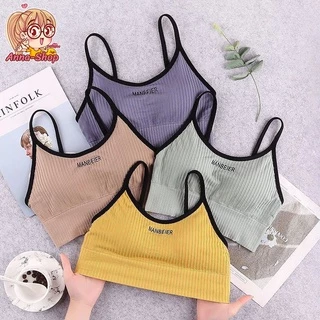 สายเดี่ยวสปอร์ตบรารุ่นเว้าหลังเซ็กซี่เบาๆฟรีไซส์ 32 - 38ใส่ได้ A49