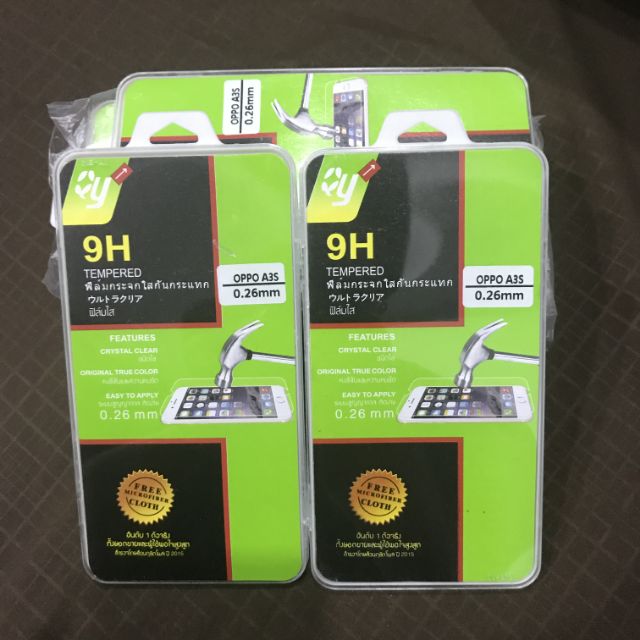 ฟิล์มกระจก OPPO A3S /F7
