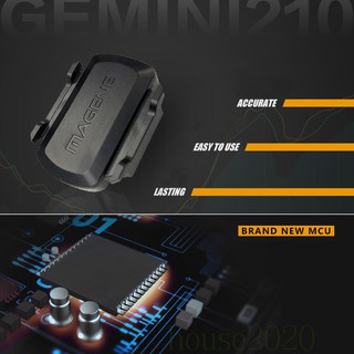 SENSOR Gemini 210 เครื่องวัดความเร็วบลูทูธไร้สายกันน้ําสําหรับรถจักรยาน