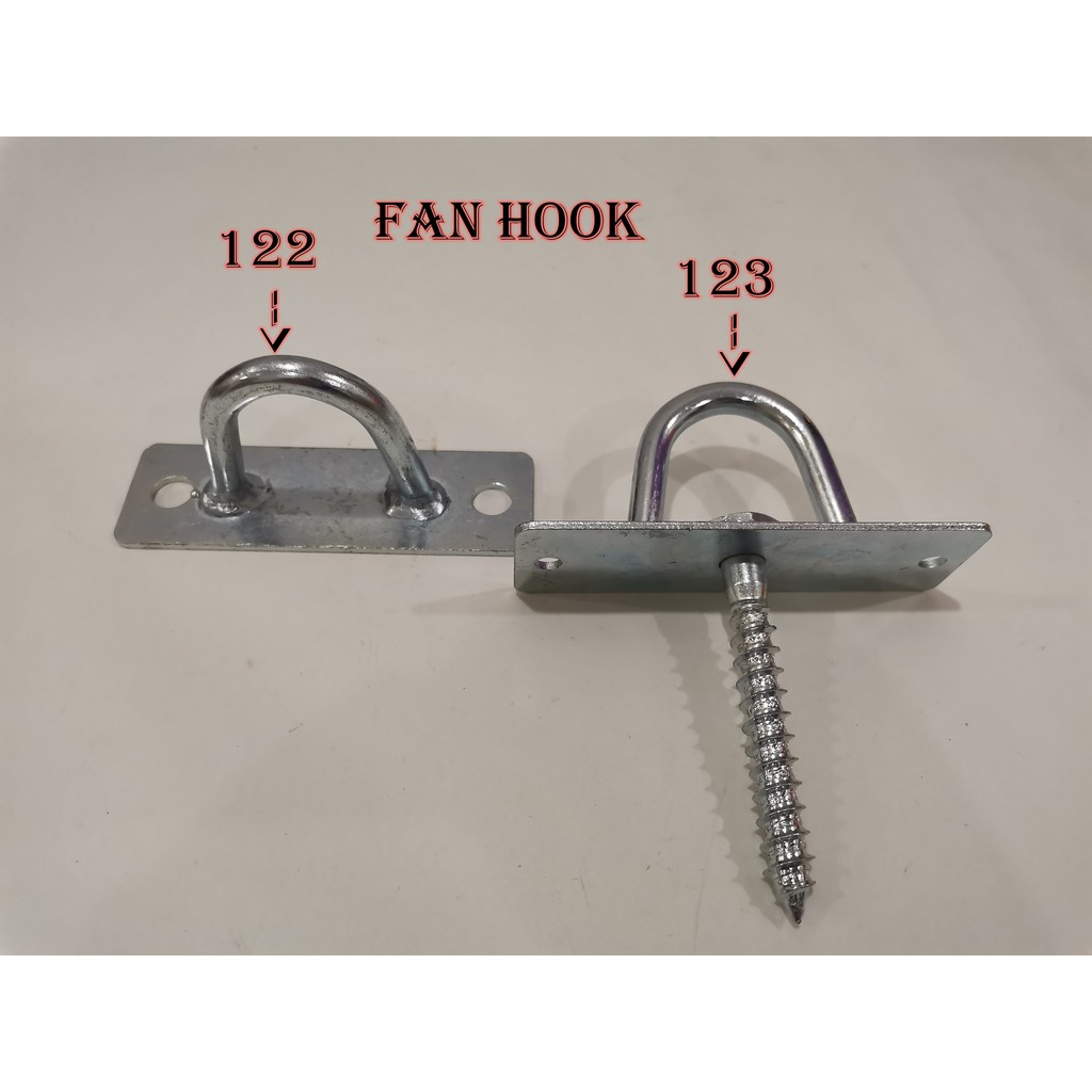 FAN HOOK 122/123 (CEILING FAN HOOK)