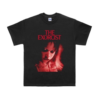 เสื้อยืดสีขาวเสื้อยืด พิมพ์ลาย The EXORCIST - EXCELLENT DAY FILM TV-SERIES STITCH SUPPLYS-4XL