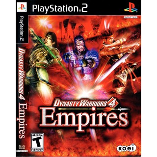 แผ่นเกมส์ Dynasty Warriors 4 Empires PS2 Playstation 2 คุณภาพสูง ราคาถูก