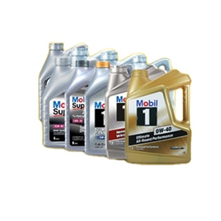 MOBIL น้ำมันเครื่อง ฟรีค่าบริการเปลี่ยนถ่าย