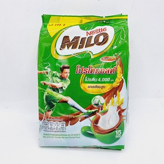 ไมโลผง 3 in 1 ขนาด 30 กรัม x 15 ซอง milo nestle