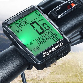 เครื่องวัดระยะทาง Speedometer วัดระยะทาง แบบไร้สาย กันน้ํา พร้อมไฟแบ็คไลท์ สําหรับจักรยาน