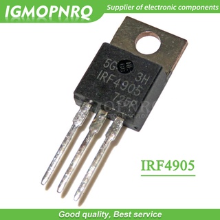 มอสเฟต IRF4905 IRF4905PBF TO-220 74A 55V 200W 10 ชิ้น