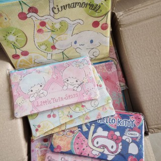 Sanrio ซองใส่ดินสอ ซอง A5 Hello Kitty My Melody Pompompurin Cinnamonroll กระเป๋า