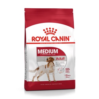 Royal Canin Medium Adult 4 kg สำหรับสุนัขโต พันธุ์กลาง อายุ 12 เดือน - 7 ปี 4 kg