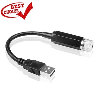 โคมไฟโปรเจคเตอร์ USB รูปดาว สําหรับตกแต่งหลังคารถยนต์