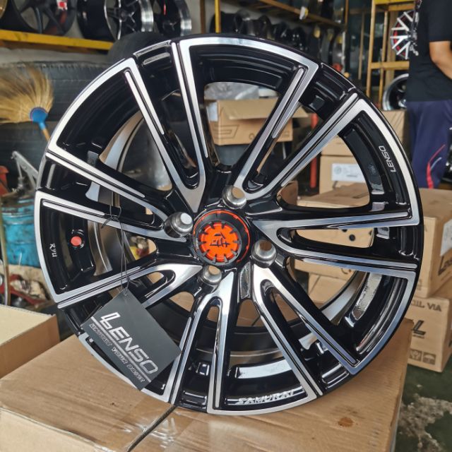 แม็กใหม่​ Lenso​ samirai ryu​ ขอบ15​ (4วง)