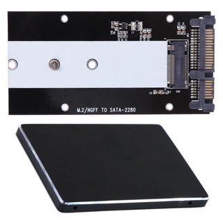 การ์ดอะแดปเตอร์แปลง b key m . 2 ngff ssd to 2 . 5 &amp; quot sata 2230-2280