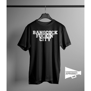 ขายดี เสื้อยืดลําลอง แขนสั้น พิมพ์ลาย Bangkok F*ckin City สําหรับผู้ชาย JEiijd20CBbokh53