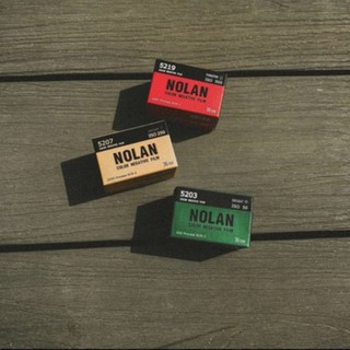 ฟิล์มหนังสี Nolan/ nolan50D / nolan250D / nolan500T 36 ภาพ