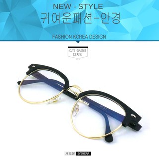 Fashion  M-193 สีดำด้านตัดทอง (กรองแสงคอม กรองแสงมือถือ)