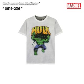 เสื้อยืดสุดเท่เสื้อยืดมาร์เวลคอลเลคชั่น HulkSto5XL