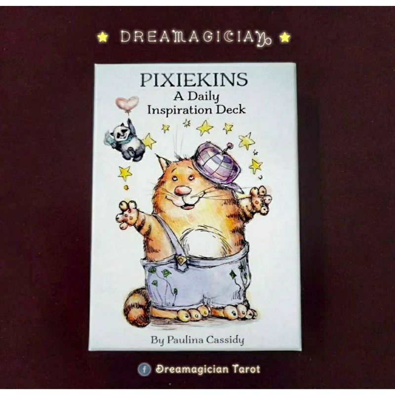 Pixiekins A Daily Inspirational Deck ไพ่ออราเคิลแท้ลดราคา ไพ่ยิปซี ไพ่ทาโร่ต์ Tarot Oracle Card Deck