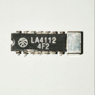 IC LA4112. (ธรรมดา)อะไหล่อิเล็กทรอนิกส์