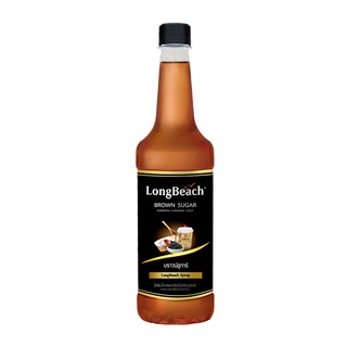 โปรโมชัน! ลองบีช ไซรัป กลิ่นบราวน์ชูการ์ 740 มล. LongBeach Brown Sugar Flavoured Syrup 740 ml