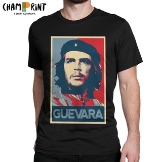 เสื้อยืดคอกลม ผ้าฝ้าย พิมพ์ลายโปสเตอร์ Che Guevara Hope สําหรับผู้ชาย ไซซ์ 4XL 5XL 6XLS-5XL