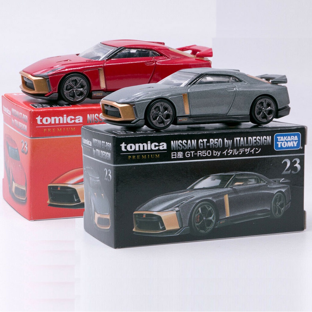 รถเหล็กTomica ของแท้ Tomica Premium No.23 23 Nissan GT-R50 by Italdesign