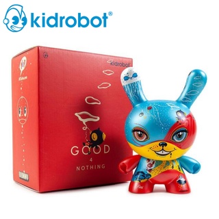 KIDROBOT Good 4 Nothing Dunny by 64 Colors - Bright Red/Blue