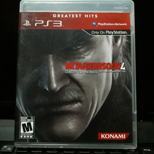 Metal Gear Solid 4  gun of the patriots